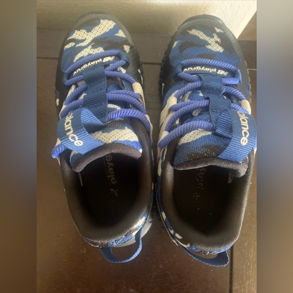 Boy's Shoes New Balance Kids Playgruv v2 Bungee (Little Kid) size 10.5 wide EUC - Picture 6 of 9